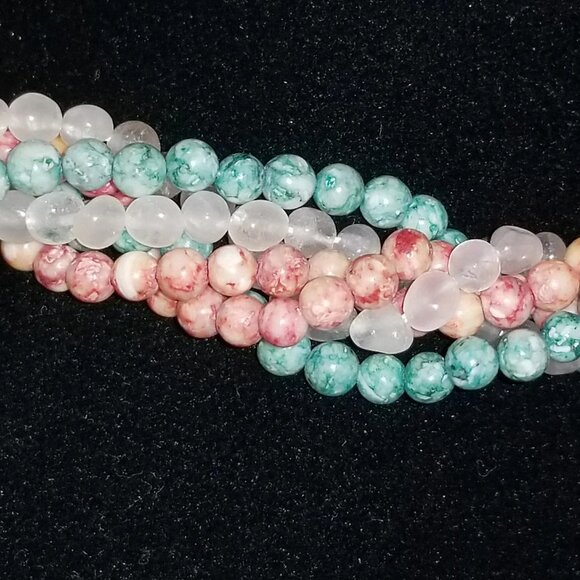 Vintage Siti Cloisonné Quartz Necklace - Picture 6 of 8